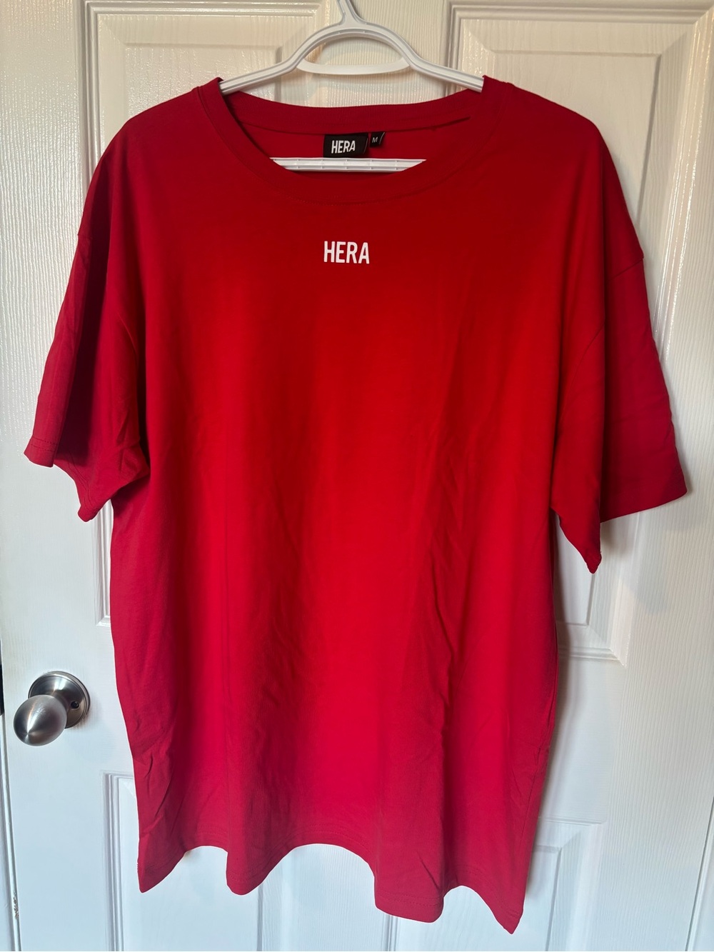 Hera Red Crew Neck T-Shirt